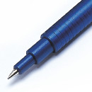 Kugelschreiber - blau eloxiert Detail